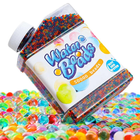 7–8mm Water Gel Beads for Gel Blasters, Flowers & Bottle Decor